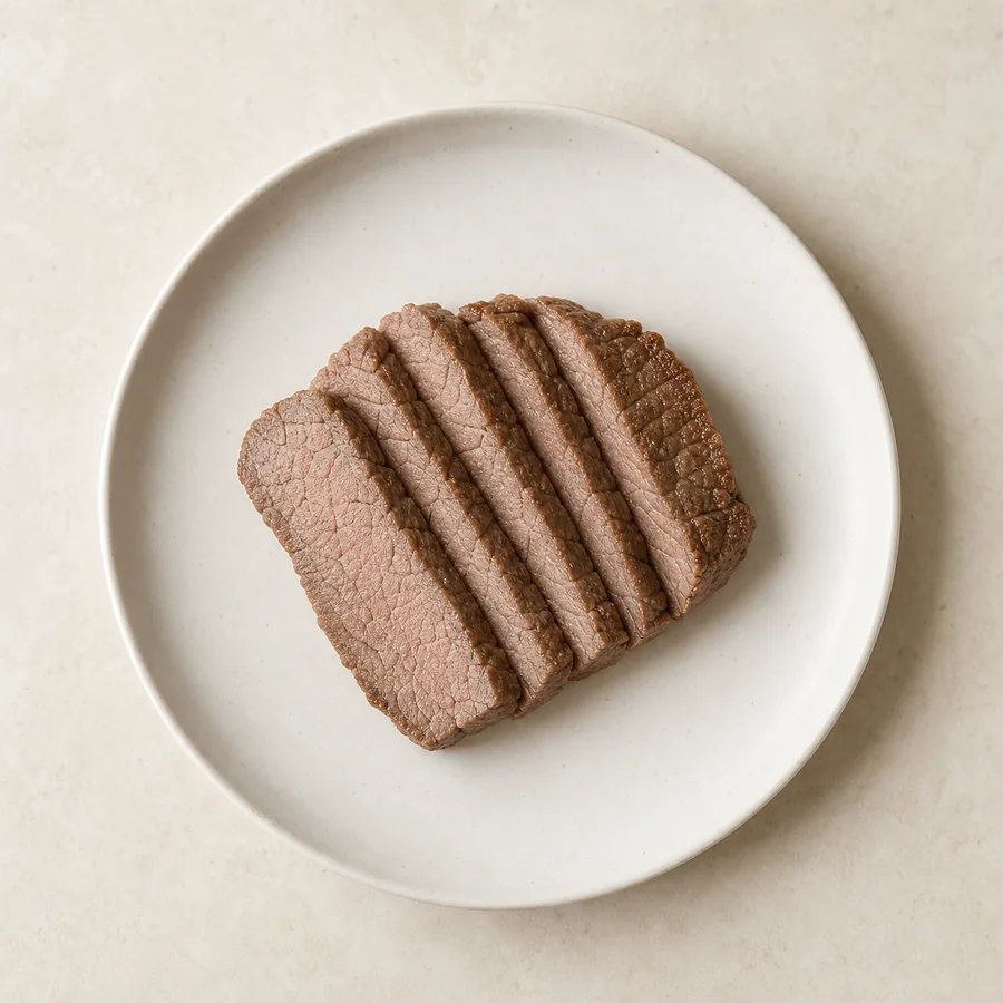 100 grams of cooked lean beef