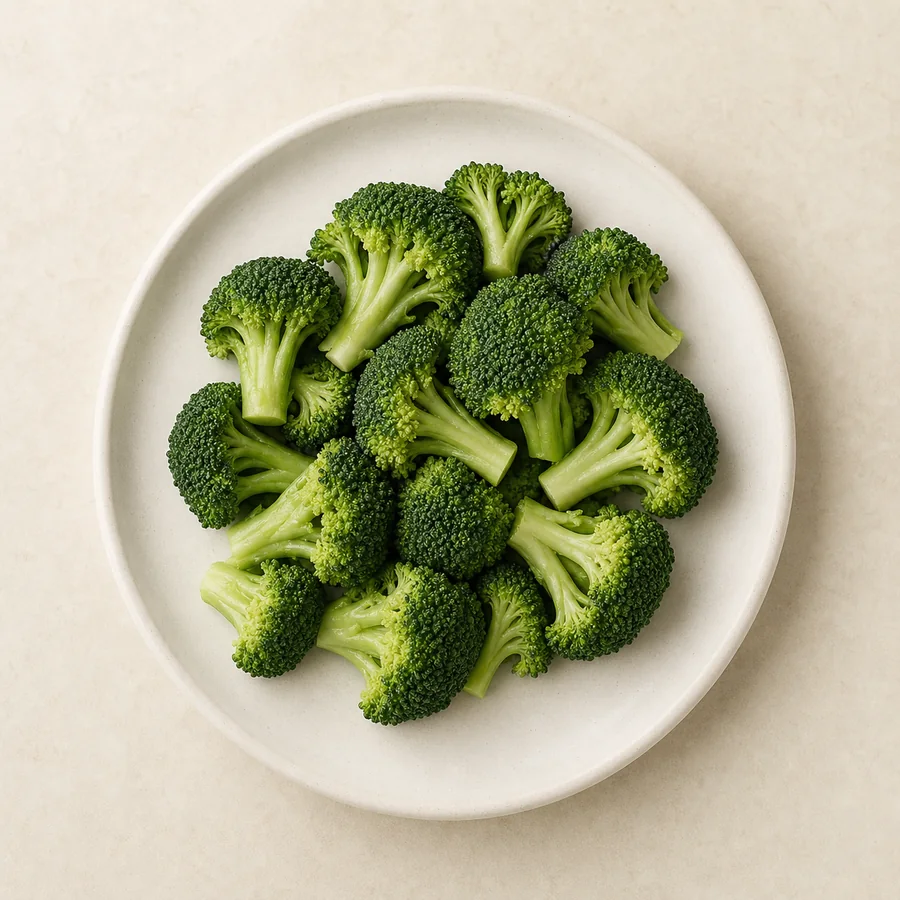 100 grams of broccoli florets