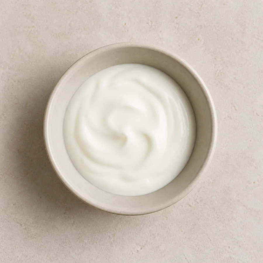 100 grams of plain yogurt