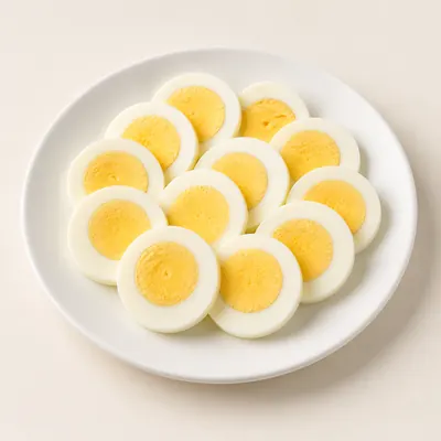 Illustration of Egg, Hard-boiled