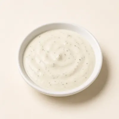 Illustration of regular ranch dressing