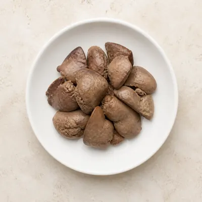 Illustration of Chicken, Liver, Cooked