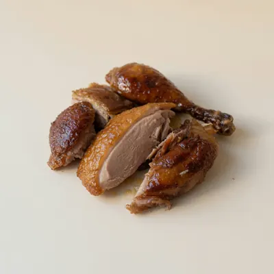 Illustration of Duck, Meat and skin, Roasted