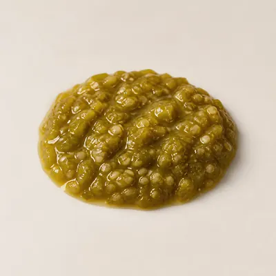Illustration of Sauce, Chili, Peppers, Hot, Immature green, Canned