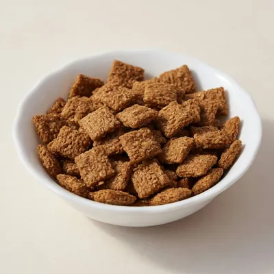 Illustration of Cereal, Quaker crunchy bran