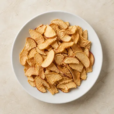Illustration of Apples, Dehydrated (low moisture), Uncooked