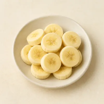 Illustration of Bananas, Raw