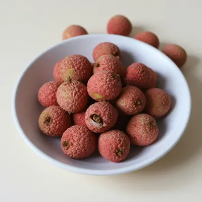 Illustration of Litchis, Raw