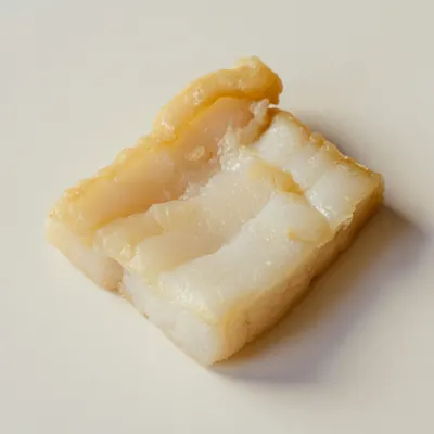 Illustration of Pork, Separable fat, Cooked