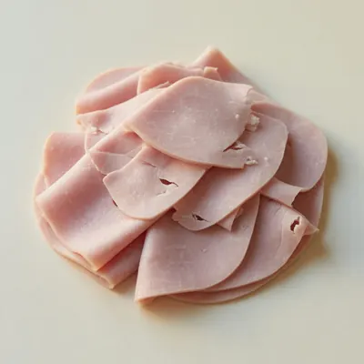 Illustration of Pork, Ham, Boneless, Extra lean and regular, Unheated