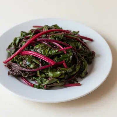 Illustration of Beet greens, Boiled