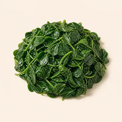 Illustration of Drumstick leaves, Boiled