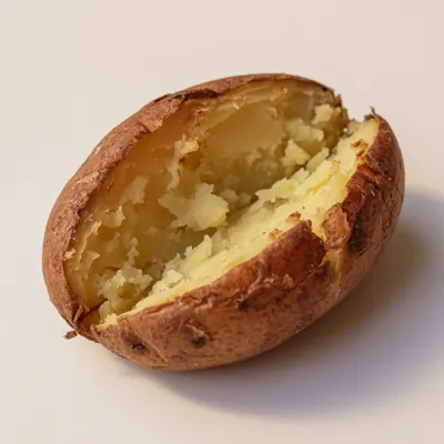 Illustration of Potatoes, Baked, Skin