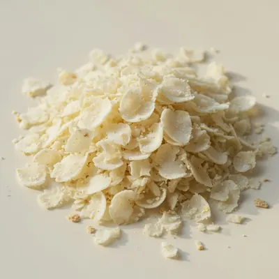 Illustration of Potatoes, Mashed, Dehydrated, Flakes without milk, Dry form