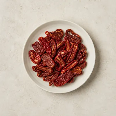 Illustration of Peppers, Hot chile, Sun-dried