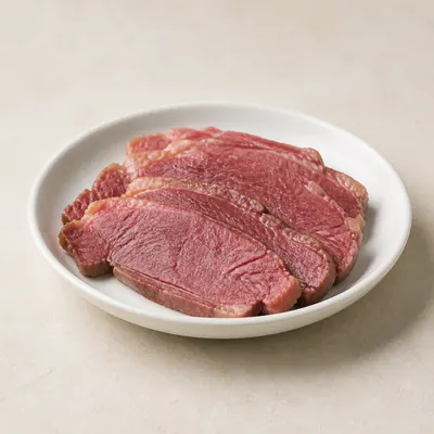 Illustration of Beef, Corned beef, Brisket, Cooked