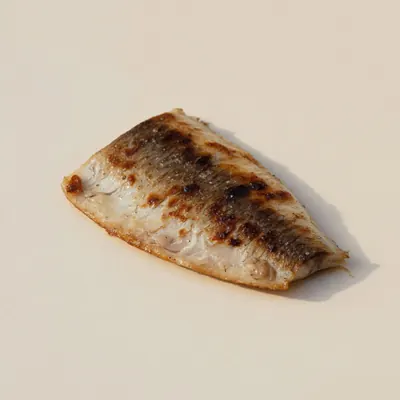 Illustration of Herring, Atlantic, Cooked, Dry heat