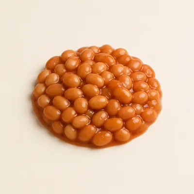 Illustration of Beans, Baked, Canned