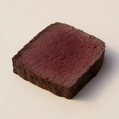 Illustration of Game meat, Bison, Separable lean only, Roasted