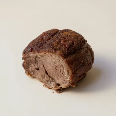 Illustration of Game meat, Goat, Roasted