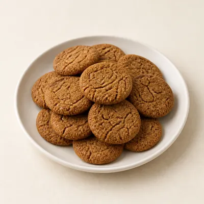 Illustration of Cookies, Gingersnaps