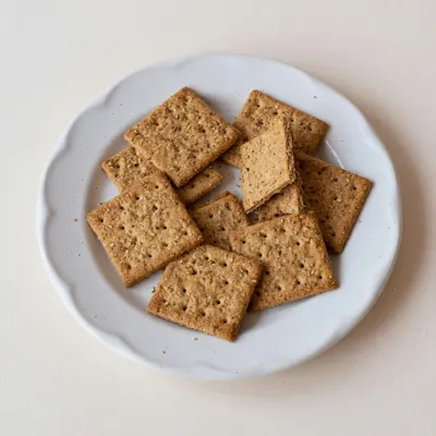 Illustration of Crackers, Whole-wheat