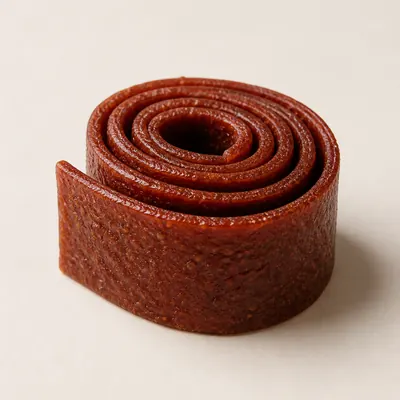 Illustration of Snacks, Fruit leather, Rolls