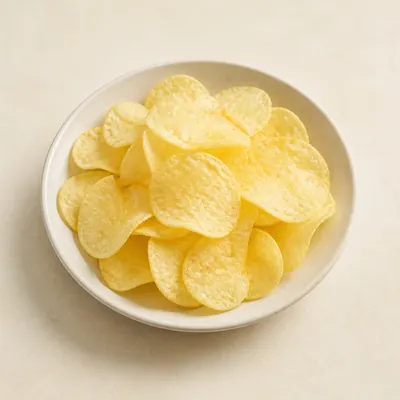 Illustration of Potato chips, Fat free