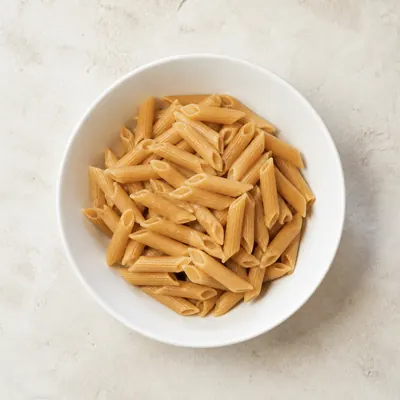 Illustration of Pasta, Whole-wheat, Cooked