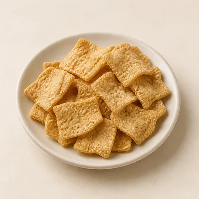 Illustration of Soy chips or crisps