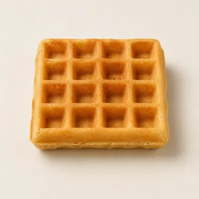Illustration of Waffles, Gluten-free