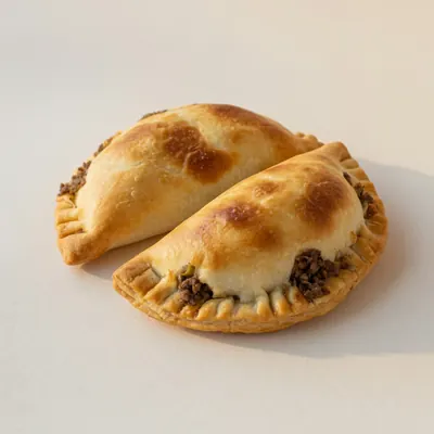 Illustration of Latino, Empanadas, Beef, Prepared