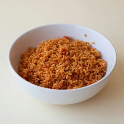 Illustration of Mexican, Spanish rice