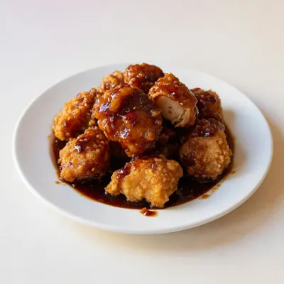 Illustration of Chinese, General tso's chicken
