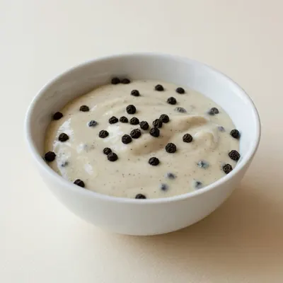 Illustration of Salad dressing, Peppercorn, Commercial, Regular
